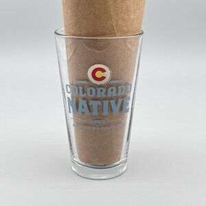 Colorado Native Lager Logo 16 Oz. Pint Beer Glass
